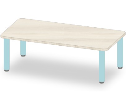 TABLE RECTANGLE 60x120 H40