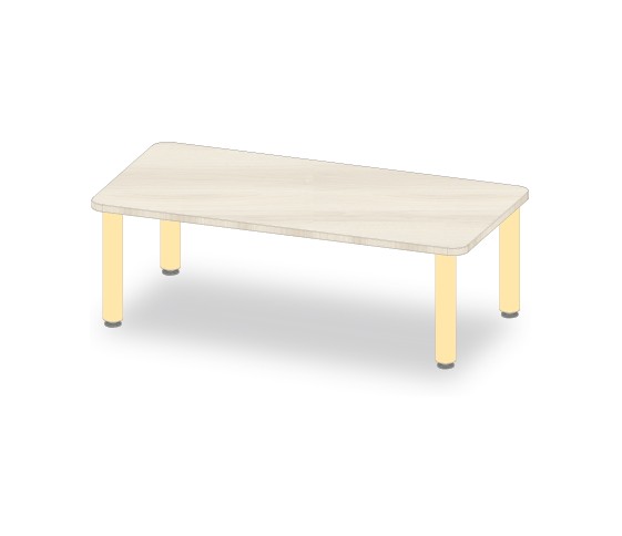 TABLE RECTANGLE 60x120 H40