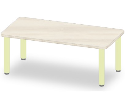 TABLE RECTANGLE 60x120 H46