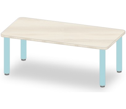 TABLE RECTANGLE 60x120 H46