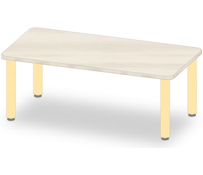 TABLE RECTANGLE 60x120 H46