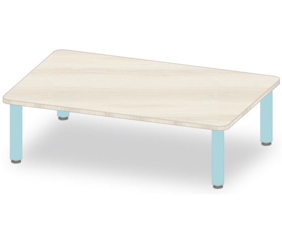 TABLE RECTANGLE 80x120 H35