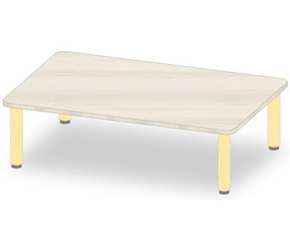 TABLE RECTANGLE 80x120 H35