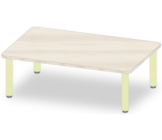 TABLE RECTANGLE 80x120 H40