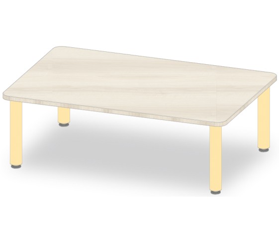 TABLE RECTANGLE 80x120 H40