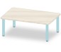 TABLE RECTANGLE 80x120 H46