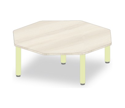 TABLE OCTOGONALE D120 H40